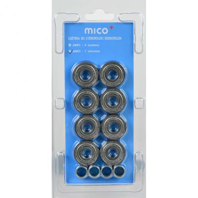 Mico ABEC-7 Chromlager /8 Stück/