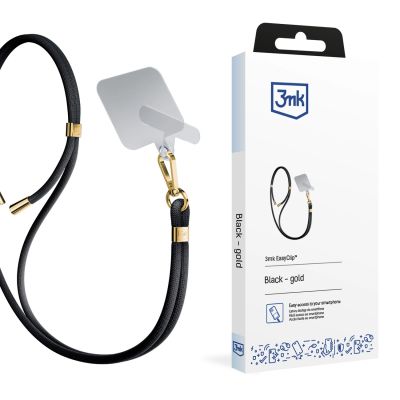 13. 3mk EasyClip Smartphone-Lanyard – Schwarz