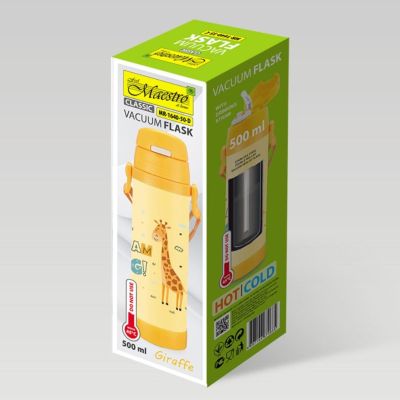 5. THERMOBECHER FÜR KINDER 500 ML „GIRAFFE“ MAESTRO