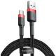 10. BASEUS CAFULE CABLE 2A 2M (ROT-SCHWARZ)