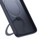 10. 3mk Smoke Case Mag&Stand für iPhone 17 - Schwarz