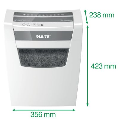 4. Leitz IQ Home Office P4 Aktenvernichter, 10 Blatt, 23-Liter-Auffangbehälter