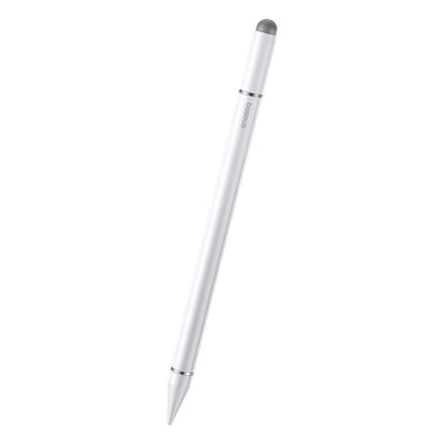 3. Baseus Smooth Writing III 3-in-1 Passiv-Stift – Weiß