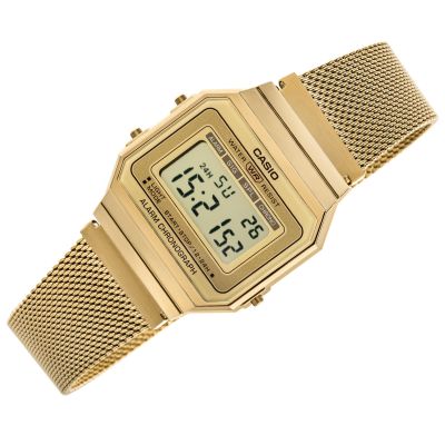 2. CASIO Vintage A700WMG-9ADF Herrenuhr + Box