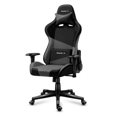 10. Huzaro Force 6.2 Gaming-Stuhl aus grauem Netzgewebe