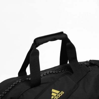 15. ADIDAS BOXING Sporttasche schwarz/gold M