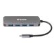 2. D-Link DUB-2340 USB-Typ-C Hubs und Konzentratoren 5000 Mbit/s Grau