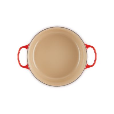5. Le Creuset Signature Bräter rund 28 cm Kirsche