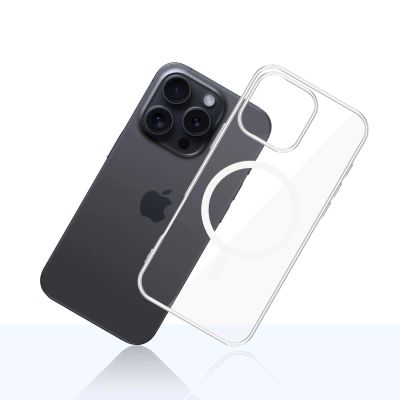 3. 3mk Clear MagCase Hülle für Apple iPhone 16 Pro Max – transparent