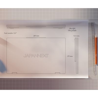 8. JAPANNEXT 39,6 cm JN-DMD-IPS156F Dual FHD Monitor