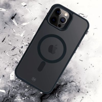 22. 3mk Smoke MagCase Hülle für Apple iPhone 12 Pro Max – Schwarz
