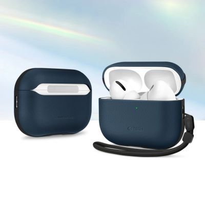 9. Tech-Protect NaturalFit Hülle für AirPods Pro 3 – Marineblau