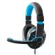 ESPERANZA KOPFHÖRER MIT MIKROFON FÜR GAMER CROW BLUE EGH330B