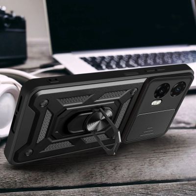 7. Tech-Protect CamShield Pro Hülle für Motorola Moto G35 5G – Schwarz