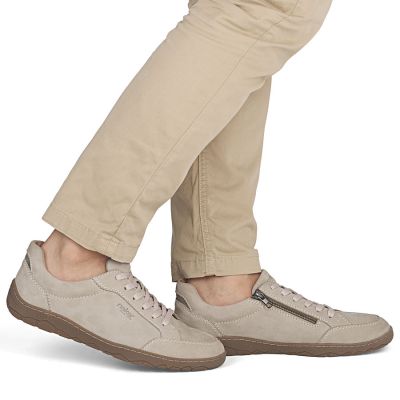 5. Beige Wildlederschuhe für Herren Rieker 08300-62