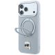 2. Karl Lagerfeld mit Ringständer 360°-Karl-Kopf-Pin MagSafe-Hülle für iPhone 18 Pro Max / 17 Pro Max – Grau