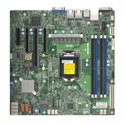 2. Supermicro X12STL-FB Bulk Intel C252 LGA 1200 (Sockel H5) Micro-ATX