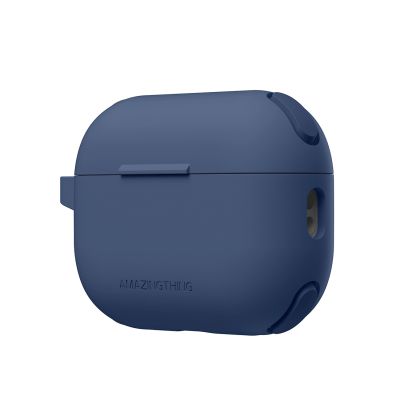 3. AmazingThing Omni Case für AirPods Pro 2, Silikonhülle, Dunkelblau