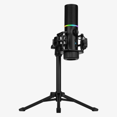 8. Streamplify Mikrofonstativ Schwarzes Studiomikrofon
