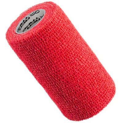 3. REA TAPE Elastischer Verband COHESIVE BAND selbsthaftend 4,5 m × 7,5 cm rot