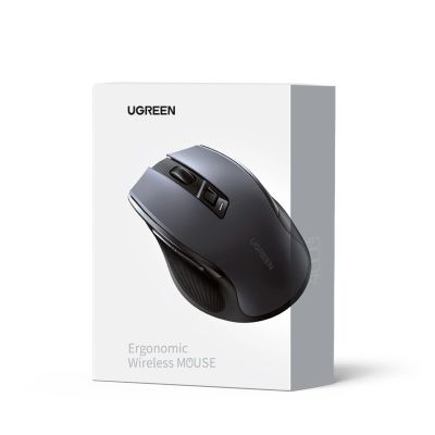 6. Ugreen MU006 Kabellose optische USB-Maus mit 2,4 GHz und 4000 DPI – Schwarz