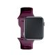 4. 3mk Silikon- Watch für Apple Watch 42 / 44 / 45 / 49 mm – Burgunderrot
