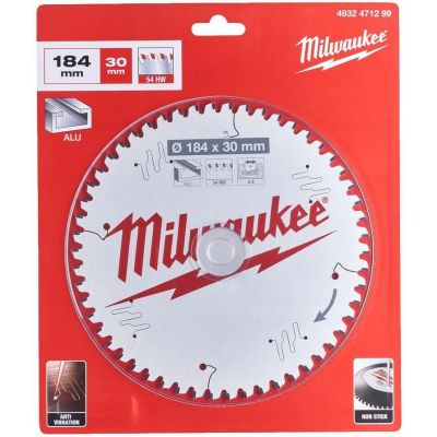 Milwaukee Kreissäge 184x30x2.4x54z Aluminium CSB PW