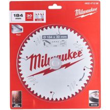 Milwaukee Kreissäge 184x30x2.4x54z Aluminium CSB PW