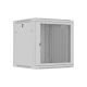 LANBERG 19" 12U 600X600 GRAUER WANDMONTIERTER RACK-SCHRANK MIT PERFORIERTEN TÜREN (FLAT PACK)