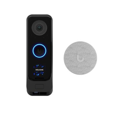 6. Ubiquiti UVC-G4-DoorBell Pro PoE-Kit | Video-Gegensprechanlage + Lautsprecher | UniFi Protect, PoE, WLAN, Bluetooth, IPX4