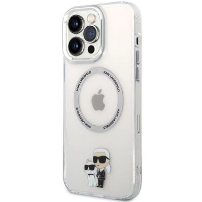 2. Karl Lagerfeld KKLHMP13XHNKCIT iPhone 13 Pro Max 6,7" Hardcase transparent Ikonisches Karl&Choupette Magsafe