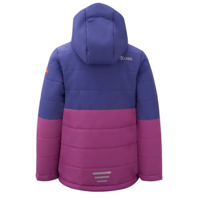 2. Trollkids Kids Hemsedal Snow Jacket XT isolierte wasserdichte lila Winterjacke (513-154)