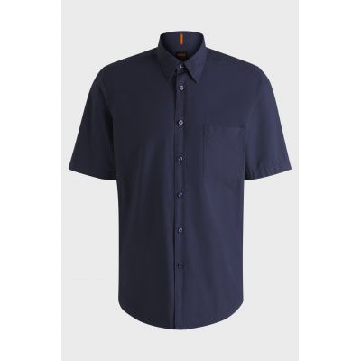 BOSS Relegant 6 Short M BLU Hemd (50537331-418)