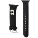 3. Karl Lagerfeld 3D Rubber Karl Head Strap für Apple Watch 38/40/41 mm – Schwarz
