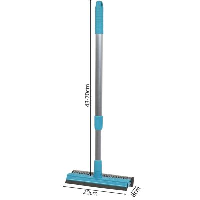 5. ALPINA Glas- und Spiegelabstreifer mit verstellbarem Griff 43-70 cm