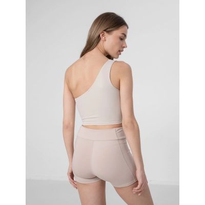 2. Damen One-Shoulder Yoga Crop Top 4F H4Z22-TSD033