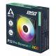 7. ARCTIC Freezer P12 Pro Reverse A-RGB - 3er-Pack Computergehäuselüfter 12 cm Schwarz 3 Stück.