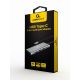 2. GEMBIRD MULTI-ADAPTER USB TYP-C 3-IN-1 SILBERNER HUB USB, HDMI, PD (100W)