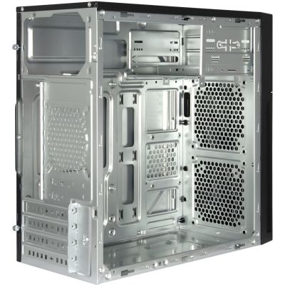 6. Inter-Tech IT-6521 Gerader Micro-Tower Schwarz