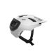 4. POC Axion Race MIPS Fahrradhelm Weiß Schwarz