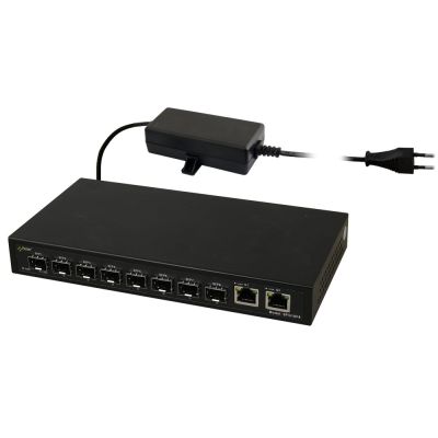 PULSAR SFG10F8 optischer Schalter (8xSFP, 2xRJ45)