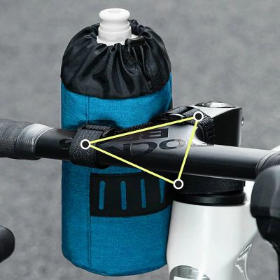 6. Rockbros G004 Flash Journey 1L Wasserflaschentasche – Blau