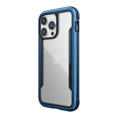 7. Raptic X-Doria Shield Case iPhone 14 Pro Max gepanzerte Hülle blau