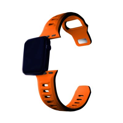 9. 3mk Silikon- Watch für Apple Watch 38/40/41 mm – Orange
