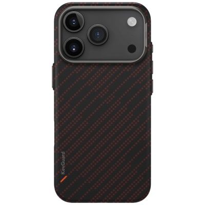 2. Uniq Keva EDGE Magclick Ladehülle für iPhone 17 Pro – Orange