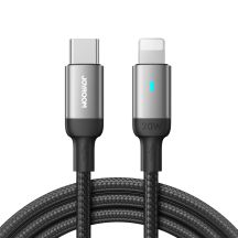Joyroom Extraordinary Series A10 Lightning / USB-C PD 20W Kabel 1,2 m - Schwarz