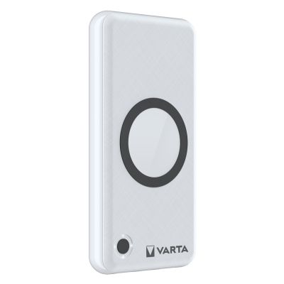5. Varta 57908 101 111 Powerbank Lithium-Polymer (LiPo) 15000 mAh Kabelloses Laden Weiß