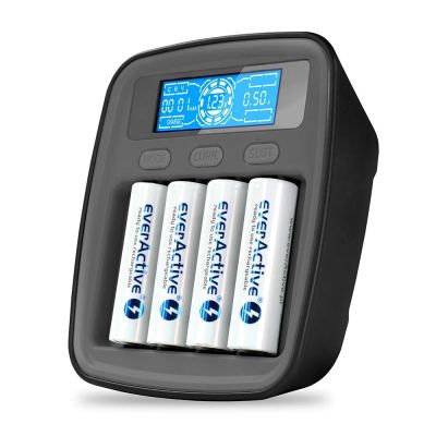 EVERACTIVE USB-C-Ladegerät für Ni-MH-Akkus NC1000MV2