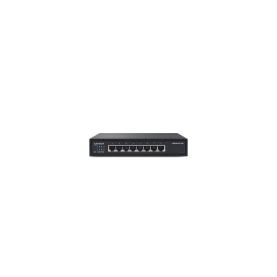 Lancom Systems GS-1108 Unmanaged L2 Gigabit Ethernet (10/100/1000) Schwarz