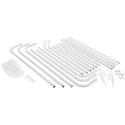 22. ENERO Fußballtor mit Netz 240x150x90cm FI 25 und 22mm